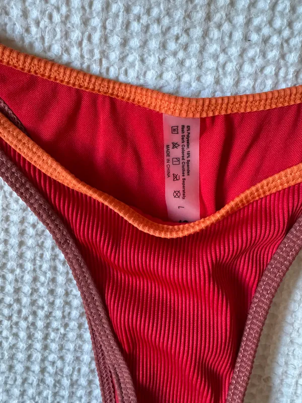 Multi Color Bikini Red Size L - Image 2
