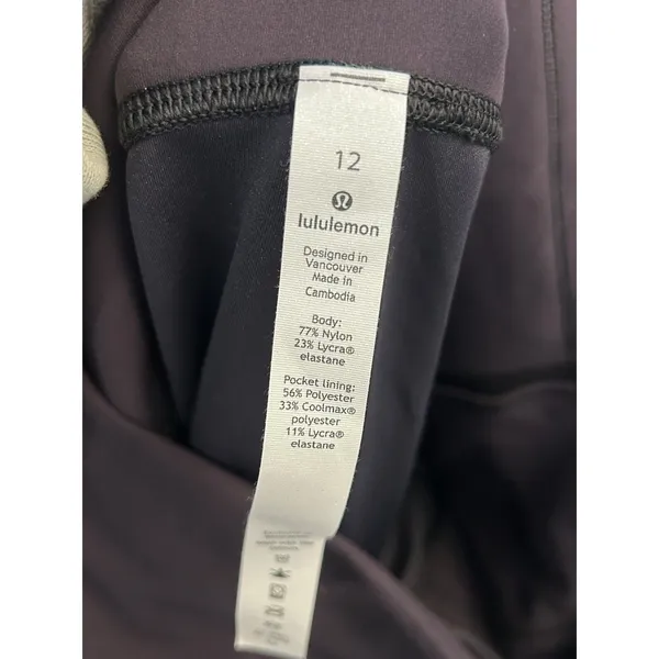 NEW Lululemon Wunder Train High-Rise Tight BLACK 25" Size 12 AUTHENTIC - Image 6