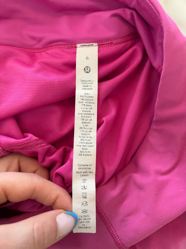 Hot Pink Lululemon Shorts 2.5" Speed Up low-rise - Image 6