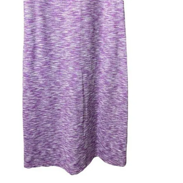 PrAna Women's Amaya Eggplant Purple Space Dye Shelf‎ Bra Racerback Dress Size S - Image 3