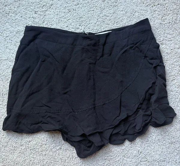 Altar'd State Black Mini Skort - Image 4