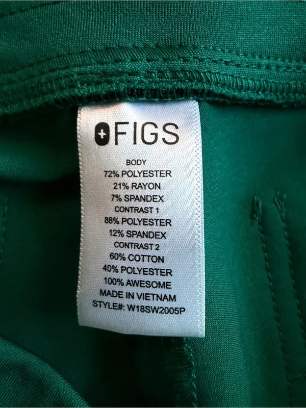 FIGS Technical Collection Scrub Jogger Pants | Women’s Sm Petite| Emerald Green - Image 4