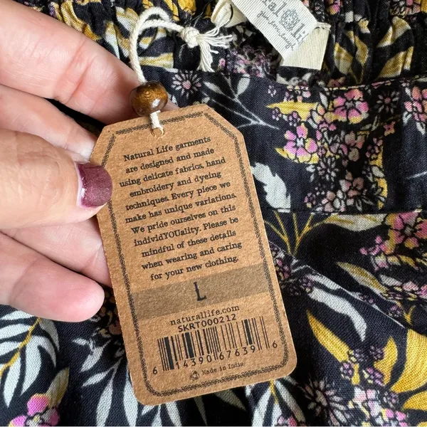 NWT Natural Life Holly Wrap Mini Skirt - Image 11