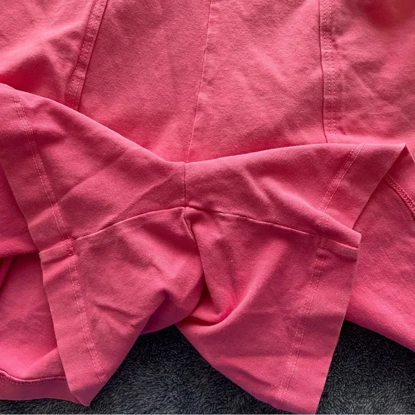 Rae Mode Pink Cotton Lycra Spaghetti Strap Pockets Romper JP5069 Womens‎ Medium - Image 8
