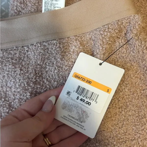 Calvin Klein Beige Lounge Pants - Image 3