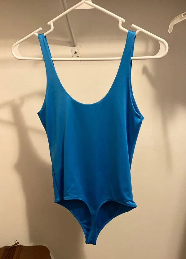 Abercrombie Bodysuit Blue Size XS - Image 2