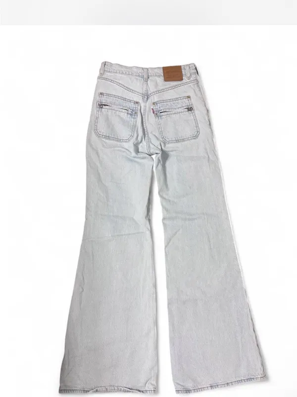 Levi's Ribcage Bell Light Wash Women’s Jeans - Size 26 - Image 4