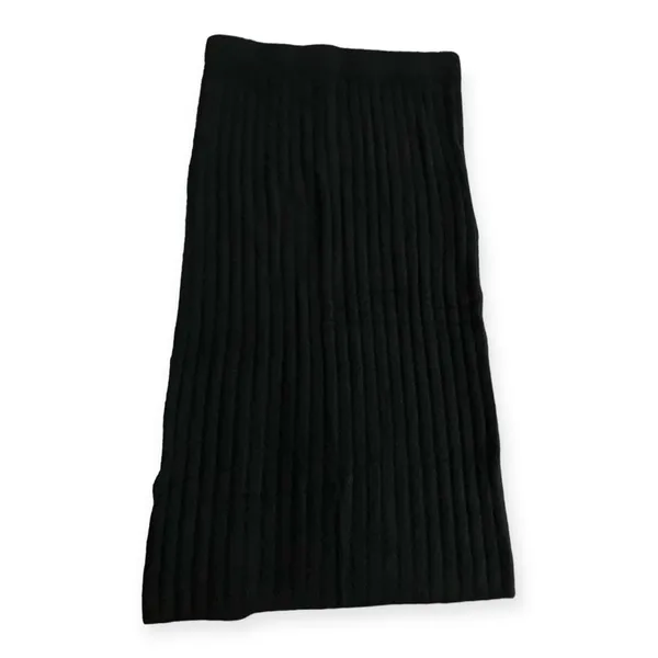 Aerie Womens Black Buttercream Sweater Midi Pencil Skirt - Image 5