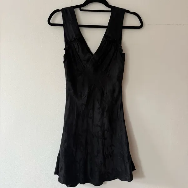 Realisation Par Black tank silk Dress - Image 2