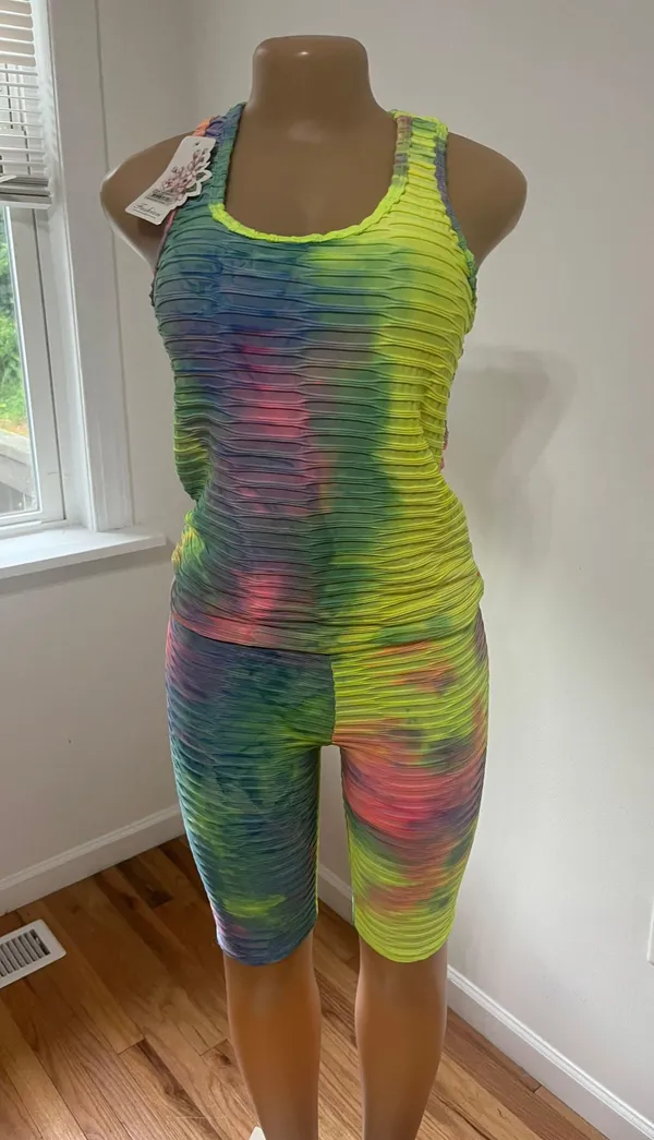 Short And Top Yellow Size M - Image 4