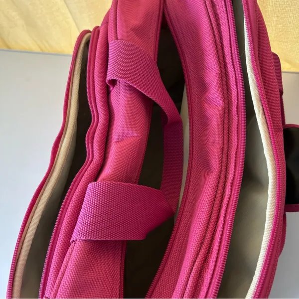 Ricardo Beverly Hills Magenta Crossbody Tote Laptop Purse Bag for Women - Image 8