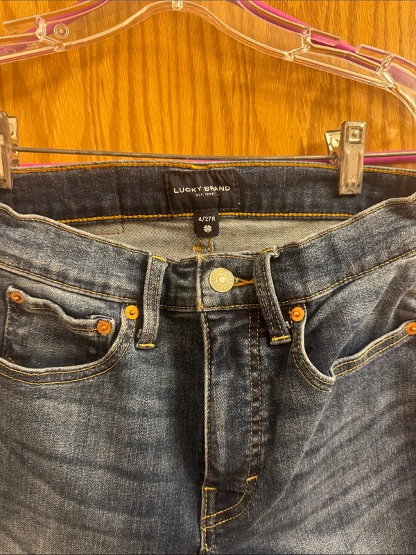 Levi's Women's Dark Wash Straight Leg Jeans - Image 2