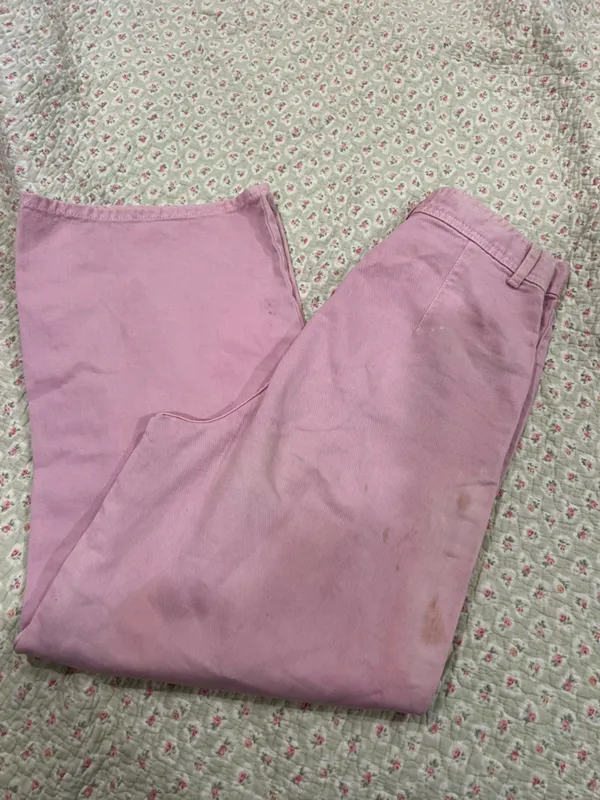28 BDG Urban Outfitters Classic Pink Cotton Pants - Image 2