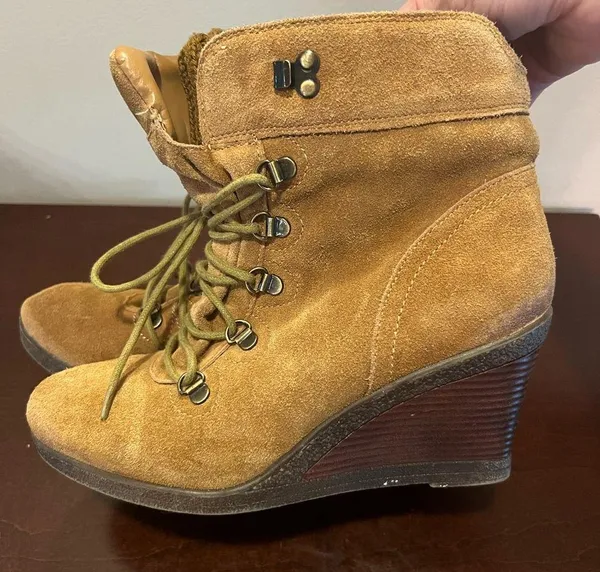 Weather Smart Women's Boots Kipper Taupe/Suede 9 - Image 4