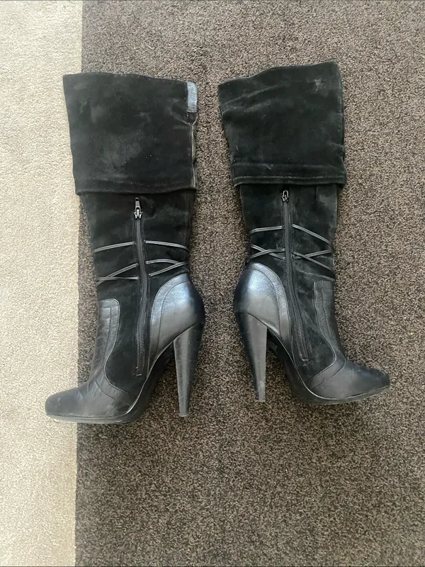Vintage leather Aldo knee high Boots Size 6 - Image 6