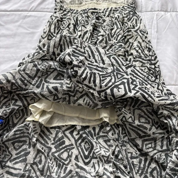 Billabong Maxi Dress Lets Get Away Batik Womens Small 100% Cotton‎ Boho Hippie - Image 10