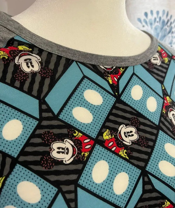 LuLaRoe Mickey Mouse half sleeve T-shirt - Image 3