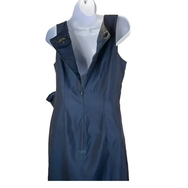 Tahari Arthur S. Levine Cocktail Formal Dress Navy size 4 - Image 4
