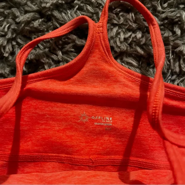 Aerie orange the hugger tennis dress size small - Image 3