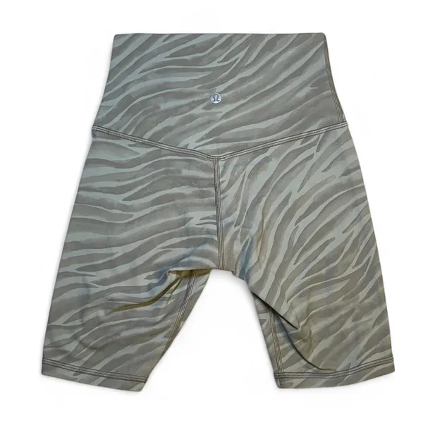NWOT! Lululemon Athletica Align Short 8" Le Tigre Camo Green Fern Multi Size 2 - Image 5