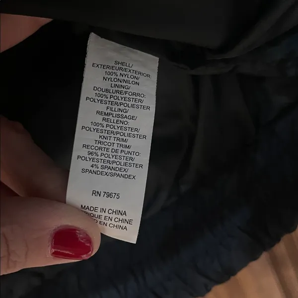 Lucky Brand Black Puffer Jacket with Hood Small - Image 8