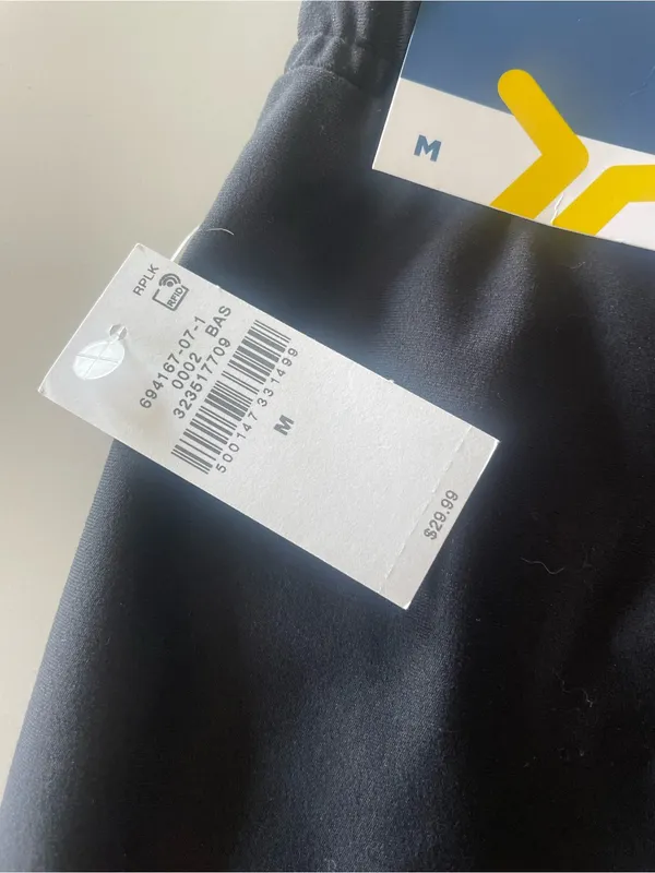 Old Navy PowerSoft High-Rise Athletic Shorts Black NWT - Image 7