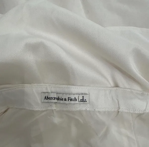 White Abercrombie Skirt Mini - Image 3