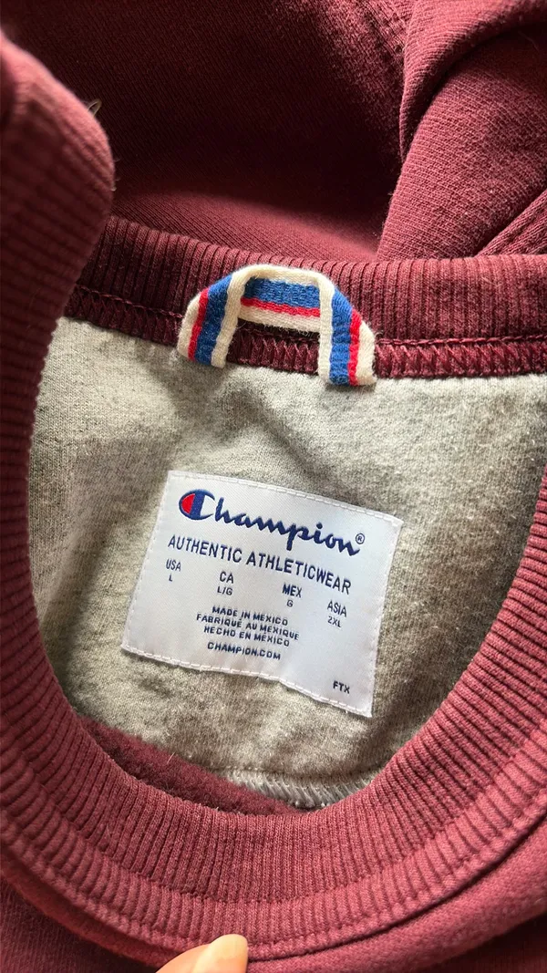 Red Champion Crewneck - Image 3