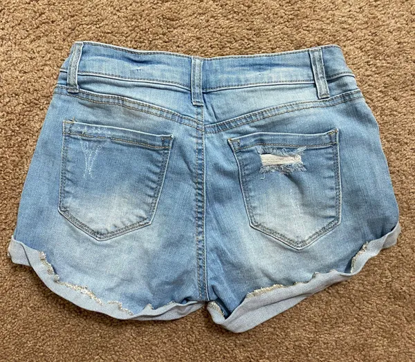Wax Jean Shorts - Image 2