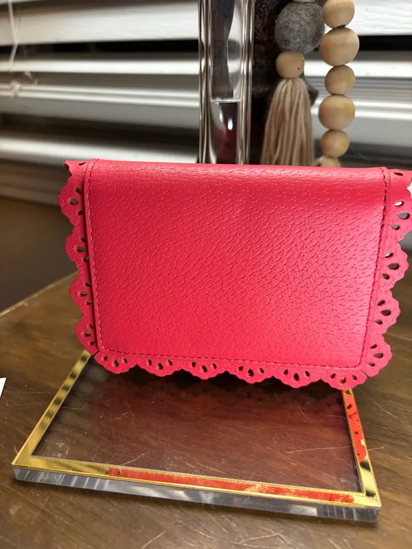 Kate Spade Wallet Leather Pebbled Card Holder - Image 2