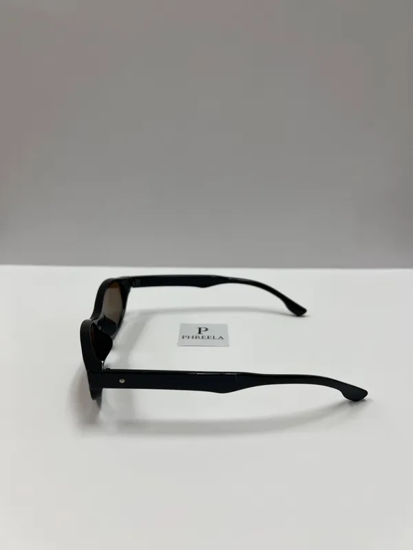 Small oval brown sunglasses / round sunglasses - Image 3