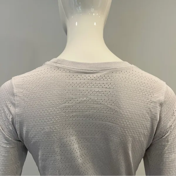 Lululemon Swiftly Breathe Long Sleeve Squad White - Image 8