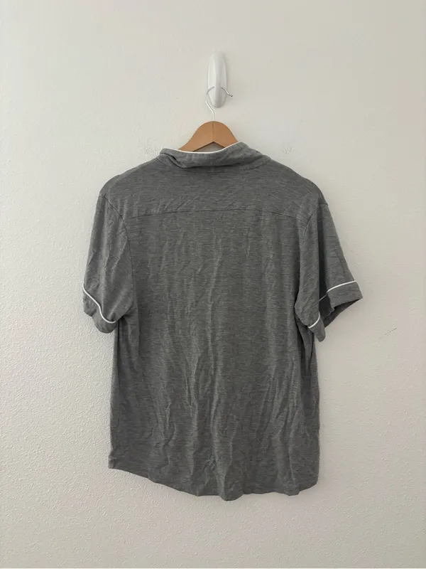 Cozy Earth set robe top and shorts in grey - Image 8