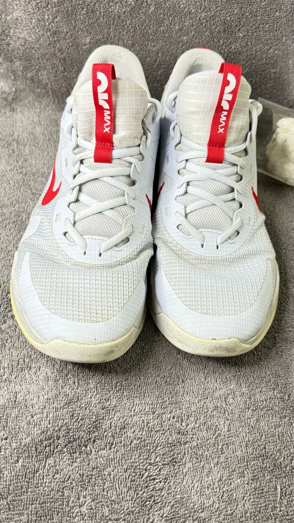Nike Air Max Alpha Football Grey University Red Size 10.5 - Image 2