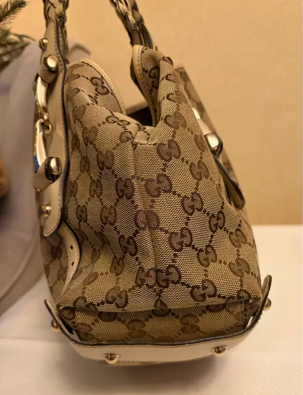 Gucci braided leather Pelham shoulder bag - Image 9