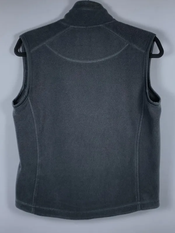Cutter & Buck Fleece Vest Women Petite Small Black Full Zip Golf Outdoor - Image 15