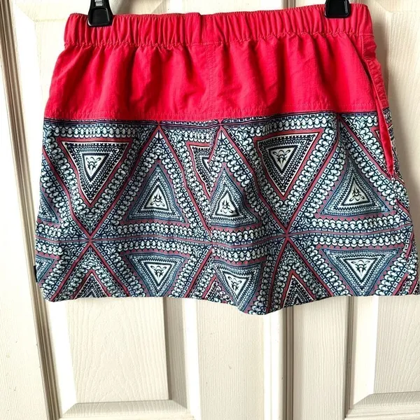 Patagonia Baggies Chevron print mini skirt - Image 2