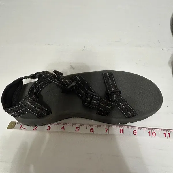 Magellan Outdoors River II Sandals Zig Zag Black White Sz 10 - Image 13