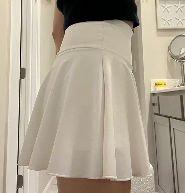 Yesstyle White Tennis Skirt - Image 3