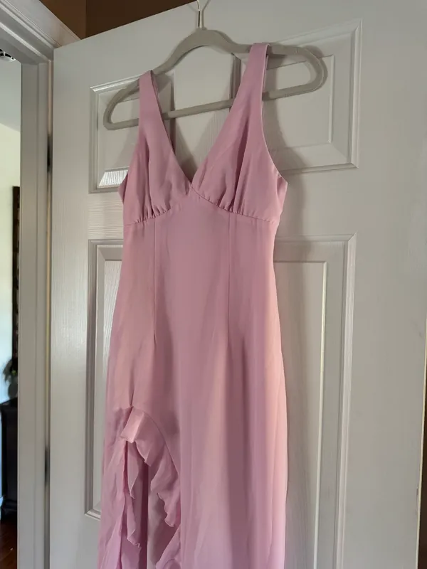 Chiffon Ruffle Dress - Image 4