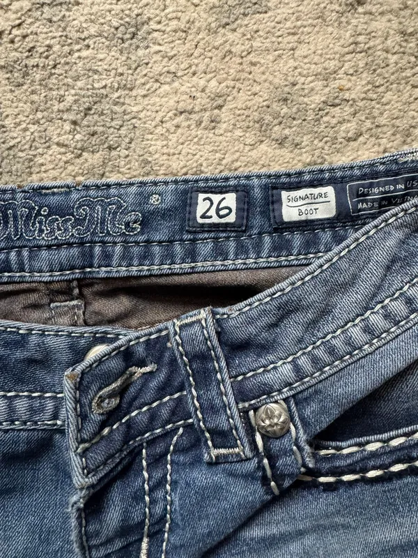 Miss Me Bootcut Blue Jeans - Image 2