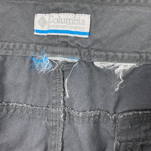 Columbia Capri Pants Womens 10 Gray Cropped Casual Outdoors Pockets Lightweight - Image 8