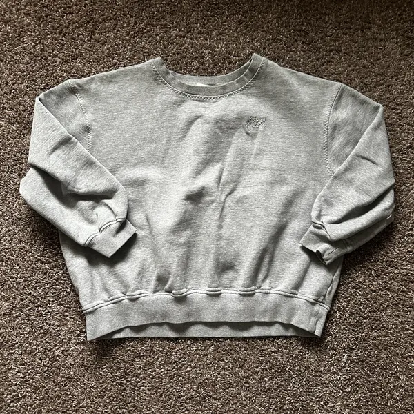 For Love & Lemons Alex Flower Embroidered Crewneck Size M - Image 2