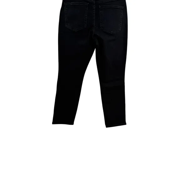 AYR The Stir Jeans Black High Rise Straight Crop Stretch‎ Denim 27S - Image 11