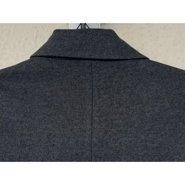 Brunello Cucinelli Gray Cashmere Coat Women’s S Quiet Luxury Old Money Formal - Image 6