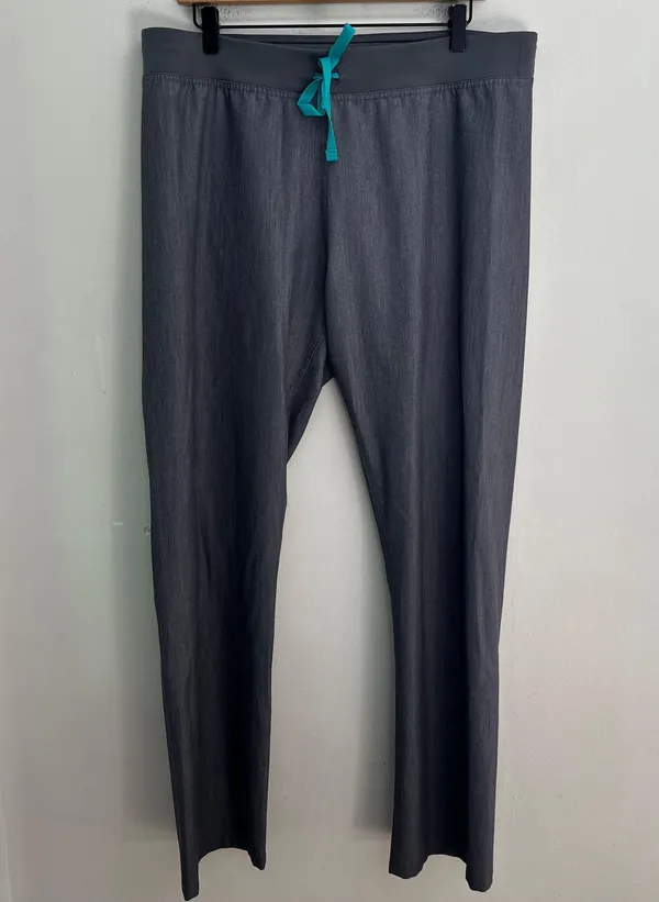 - Livingston Basic Scrub Pants Graphite Medical Doctor Nurse Tall - Image 2
