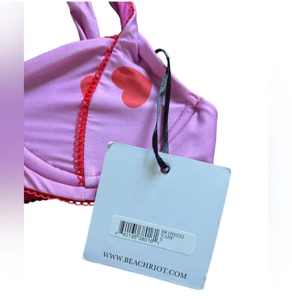 Beach Riot Valentines Bikini Top - Image 4