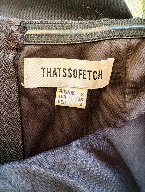 That’s so Fetch Lane Strapless Mini Dress - Image 5