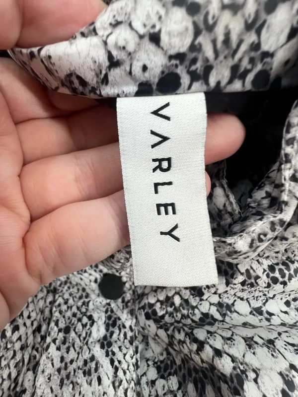 Varley‎ Highland Puffer Jacket snakeskin sz XS - Image 7