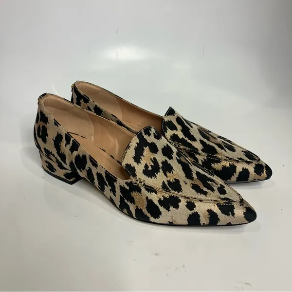 Cole‎ Haan Vivianne pointed toe loafer animal print women’s size 7.5 - Image 2